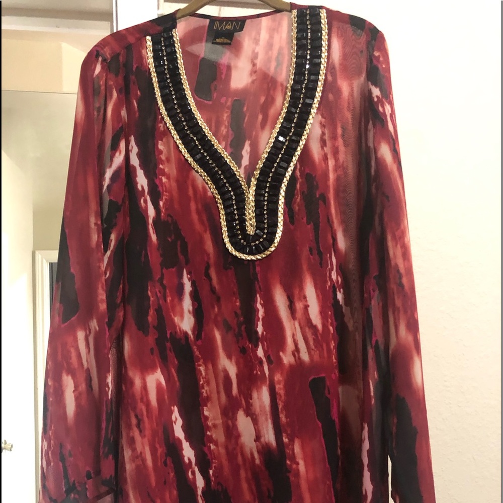 Iman tunic blouse